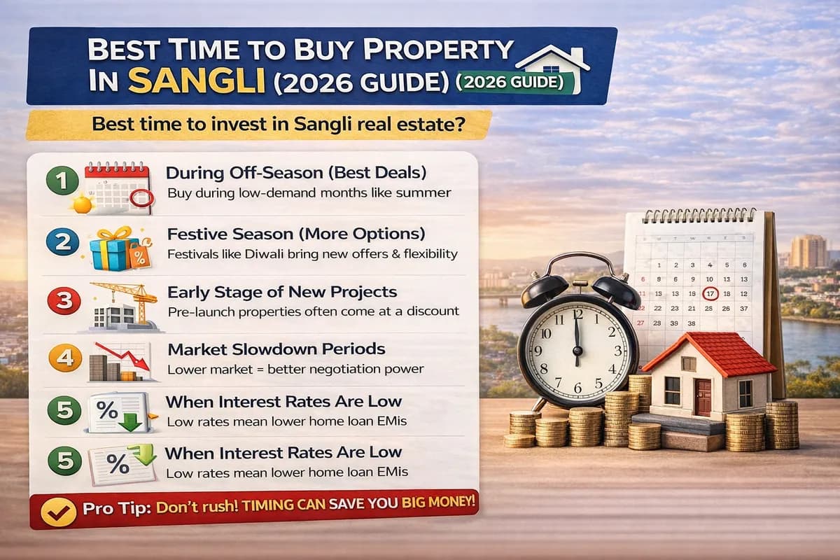 Best Time to Buy Property in Sangli (2026 Guide)